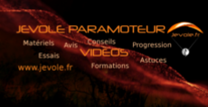 Notre chaîne vidéo Youtube  Jevole Paramoteur